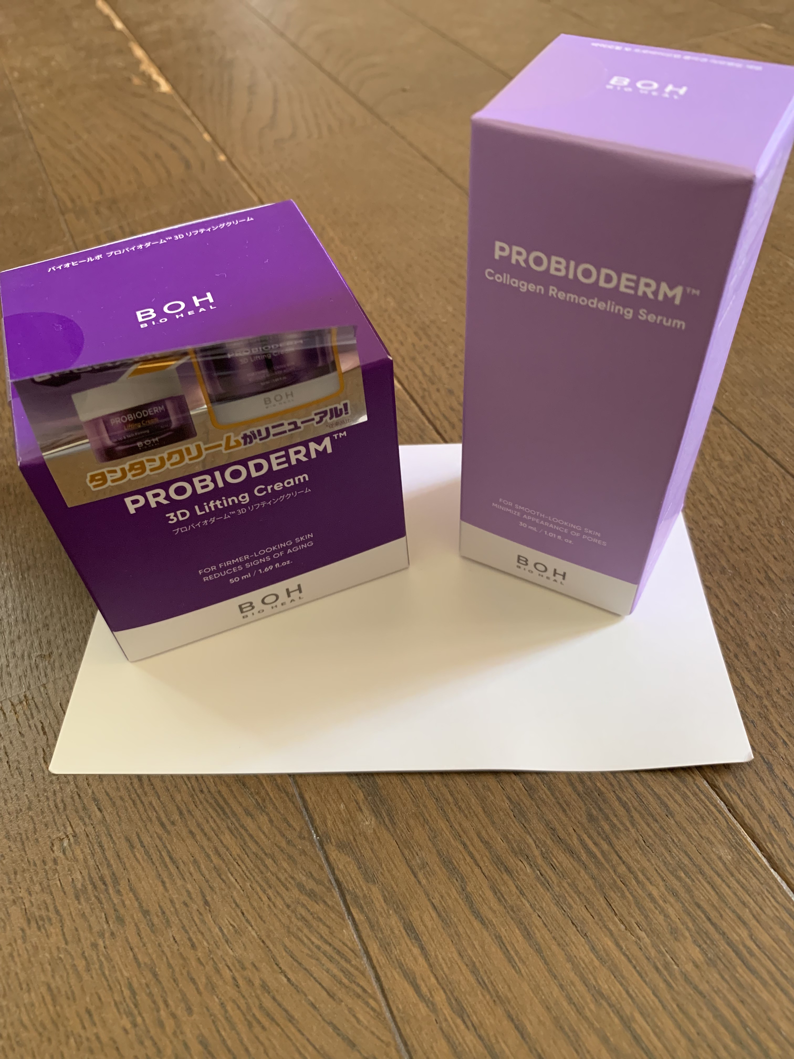 バイオヒールボ プロバイオダーム 3Dリフティングクリーム/BIOHEAL BOH/フェイスクリームを使ったクチコミ（1枚目）