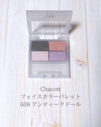 フェイスカラーパレット/チャコット・コスメティクス/アイシャドウパレットを使ったクチコミ(6枚目)