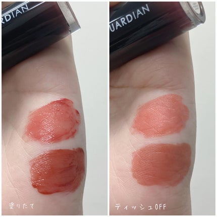 グロウラッピングティント/LIPGUARDIAN/リップティントを使ったクチコミ(2枚目)