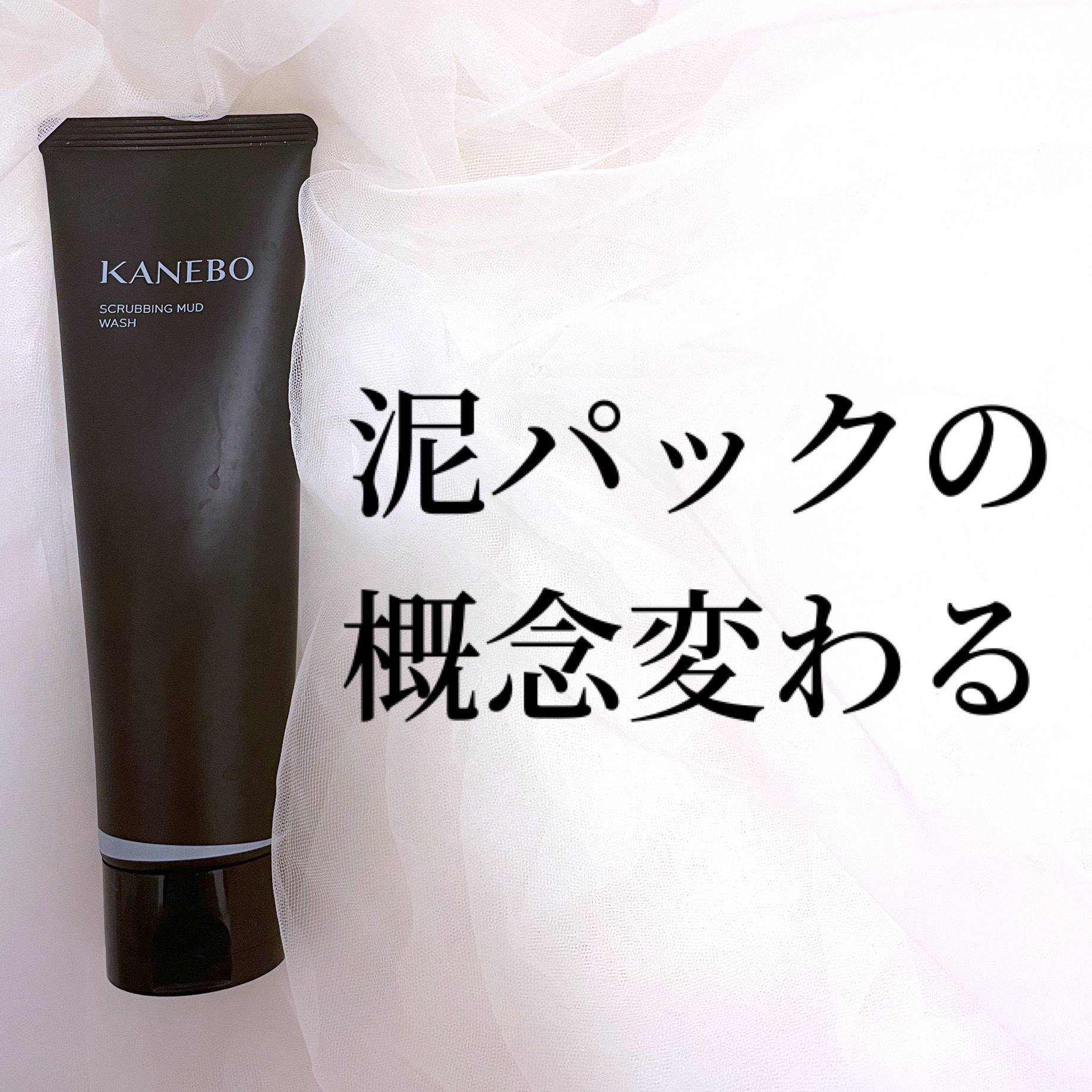 スクラビング　マッド　ウォッシュ/KANEBO/洗顔フォームを使ったクチコミ（1枚目）