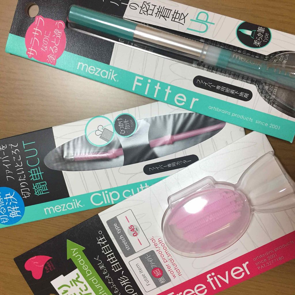 フリーファイバー120 スタンダードタイプ /メザイク/二重まぶた用アイテムを使ったクチコミ（1枚目）