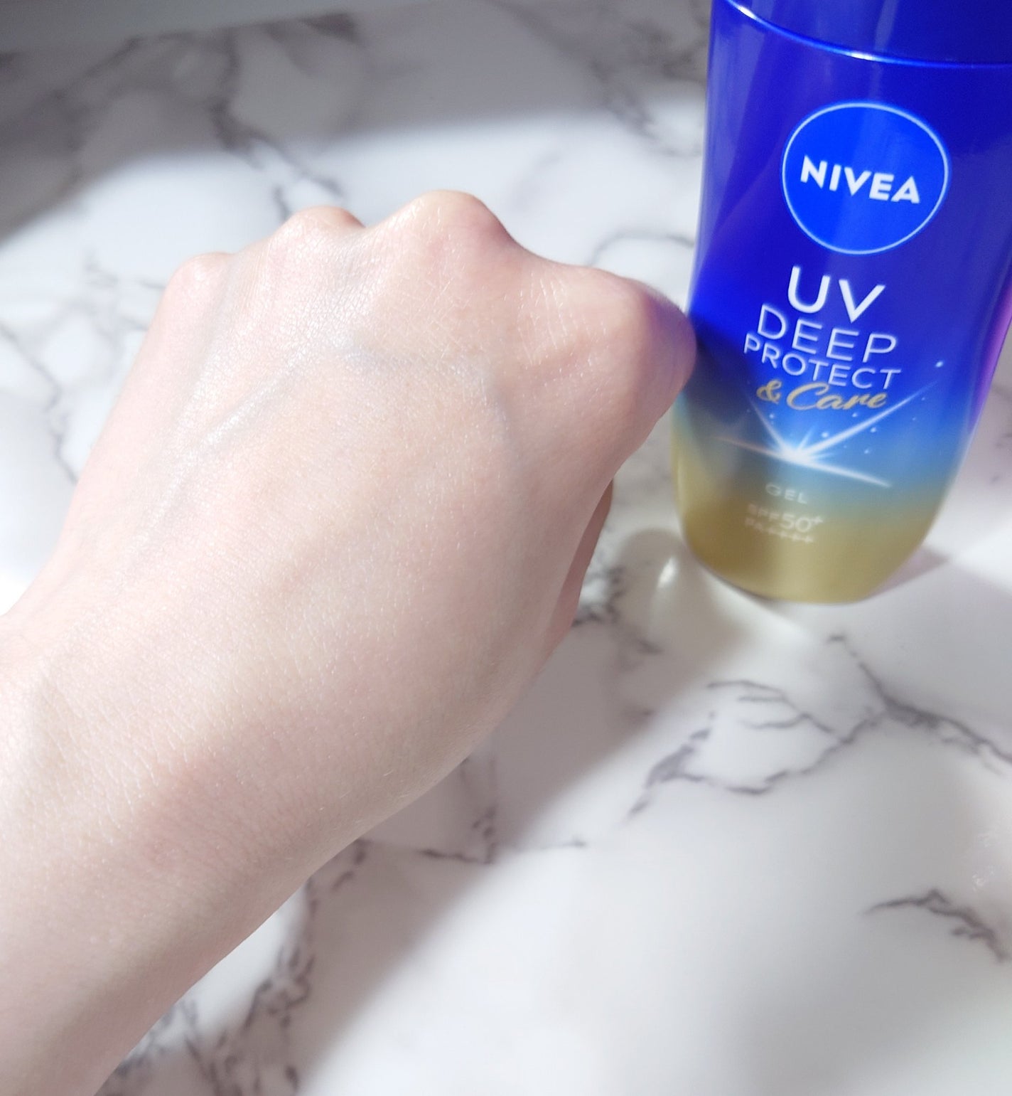 ニベアUV ディープ プロテクト&ケア ジェル/ニベア/日焼け止めジェルを使ったクチコミ(3枚目)
