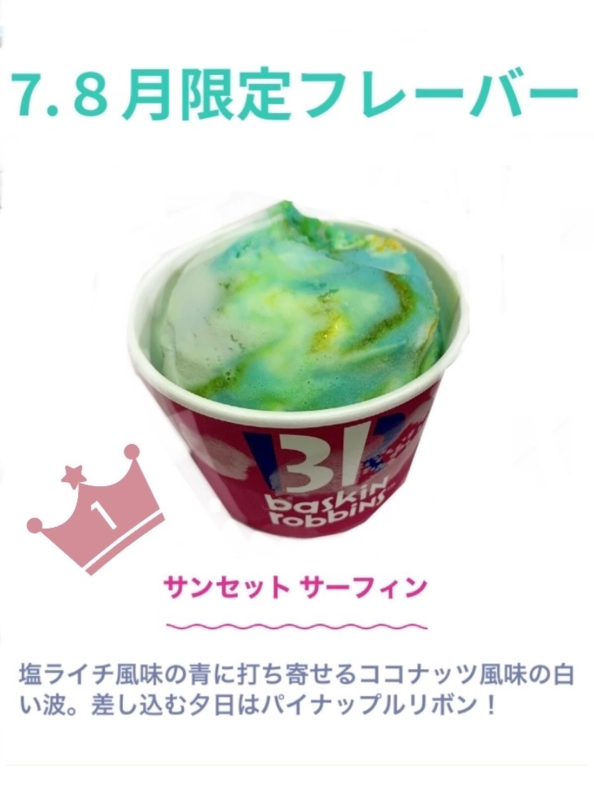 オリジナルポーチ/31 サーティーワンアイスクリーム/化粧ポーチを使ったクチコミ（1枚目）