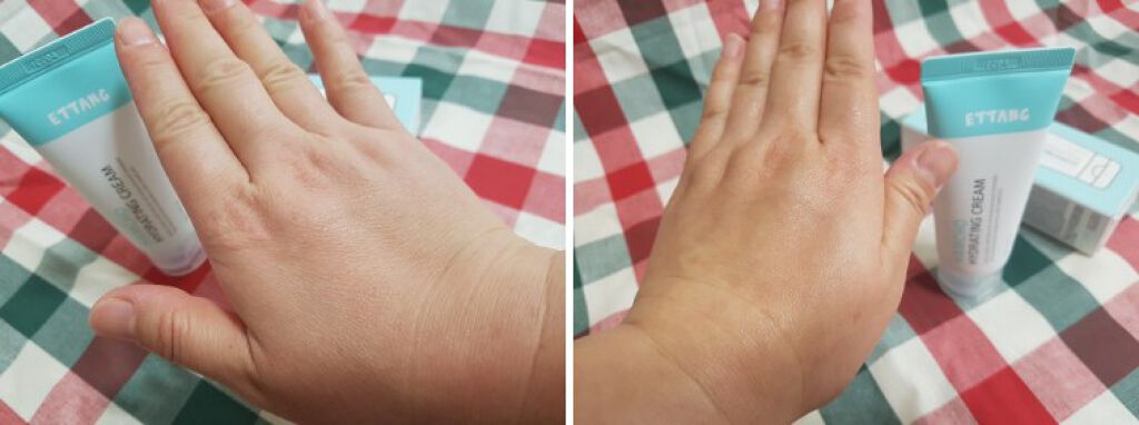 HAMCHO HYDRATING CREAM/ETTANG/フェイスクリームを使ったクチコミ（2枚目）