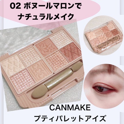 プティパレットアイズ/キャンメイク/パウダーアイシャドウを使ったクチコミ(1枚目)
