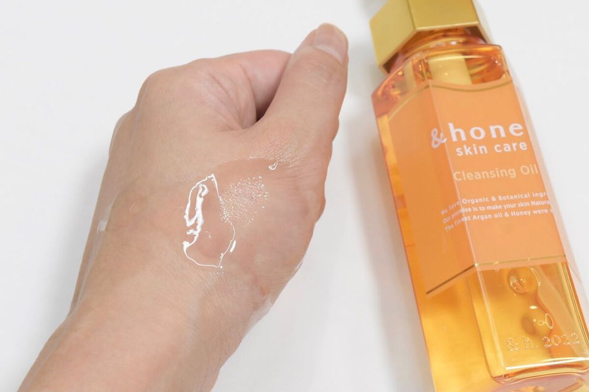 アンドハニー クレンジングオイル/&honey/オイルクレンジングを使ったクチコミ（3枚目）