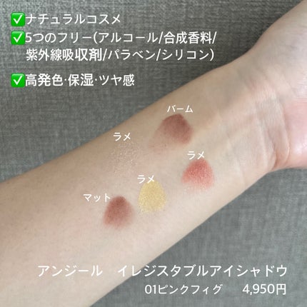 イレジスタブル アイシャドウ/anjir/アイシャドウパレットを使ったクチコミ(2枚目)