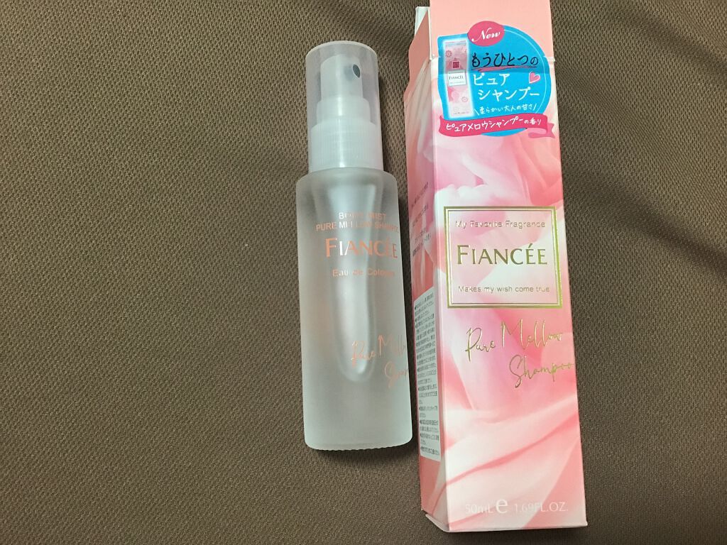 ボディミスト ピュアメロウシャンプー		/フィアンセ/香水(レディース)を使ったクチコミ（1枚目）
