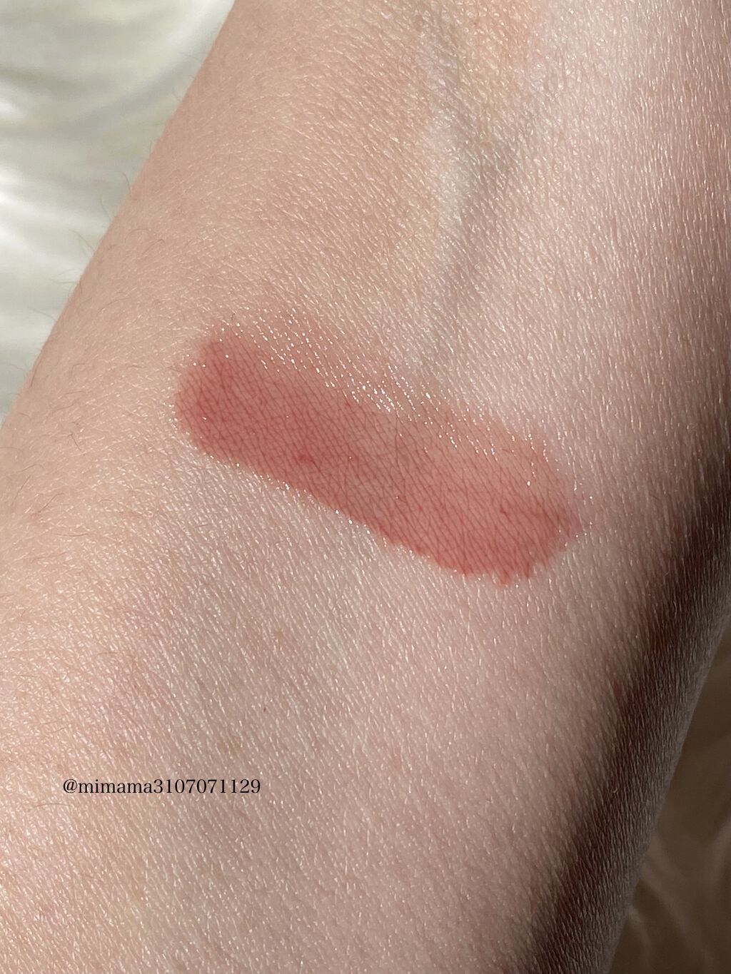 オペラ シアーリップカラー RN 104 カカオキス（限定色）/OPERA/リップグロスを使ったクチコミ（3枚目）