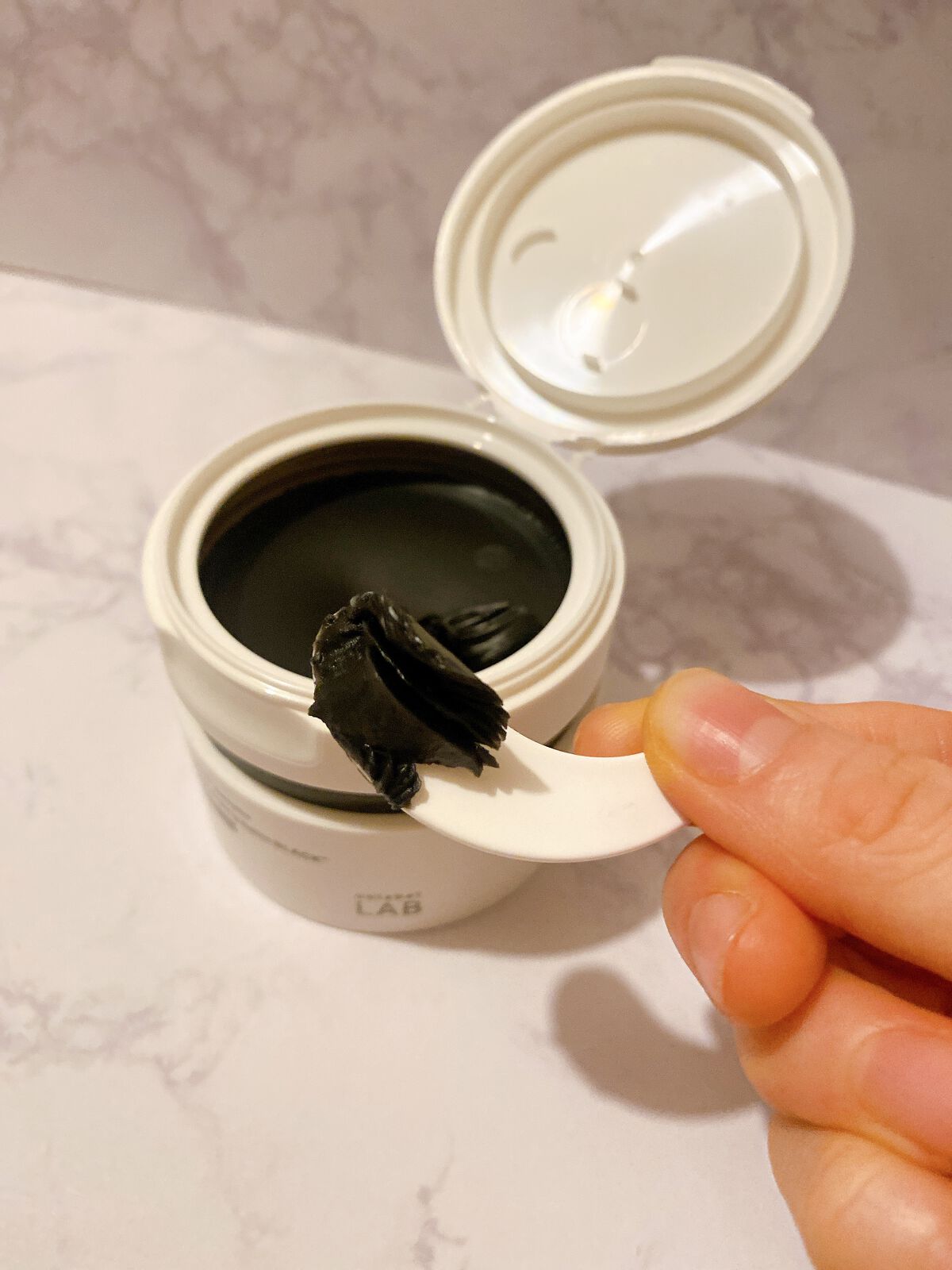 ラボ V クレンジングバーム ブラック/unlabel/クレンジングバームを使ったクチコミ(5枚目)