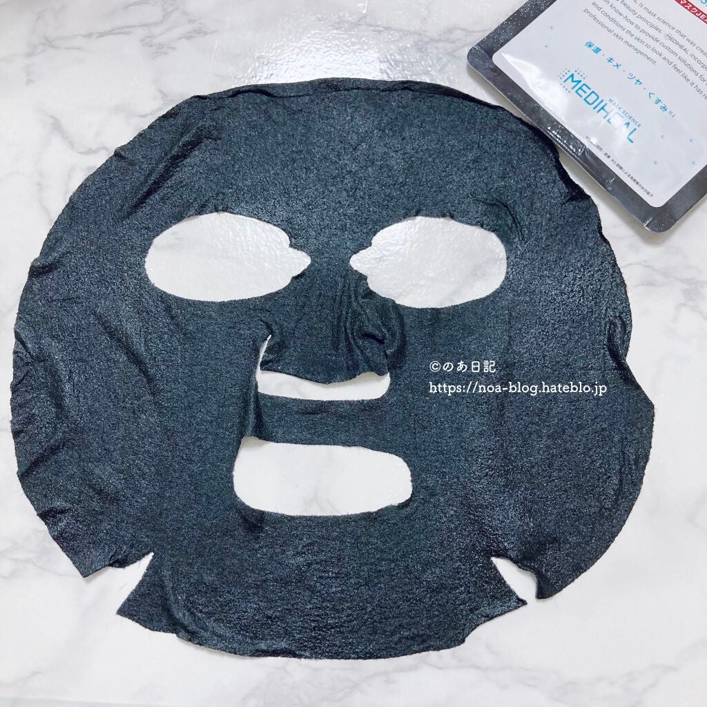 W.H.P ブラックマスク JEX/MEDIHEAL/シートマスク・パックを使ったクチコミ(3枚目)