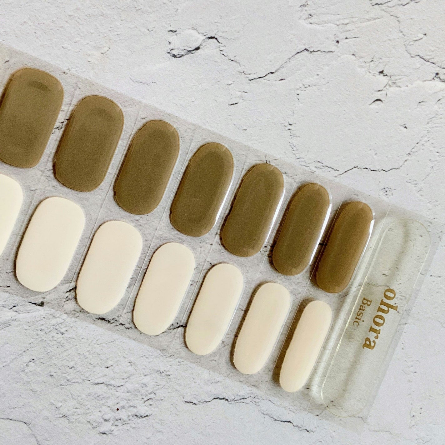 セミキュアジェルネイル(ハンド)/ohora/ネイルシールを使ったクチコミ(3枚目)