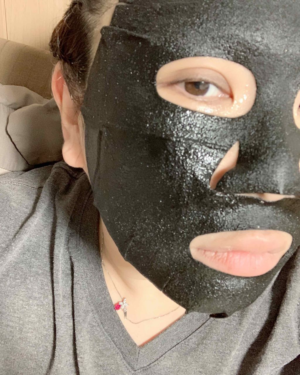 クイーンズプレミアムマスク 毛穴引き締めマスク/クオリティファースト/シートマスク・パックを使ったクチコミ（2枚目）