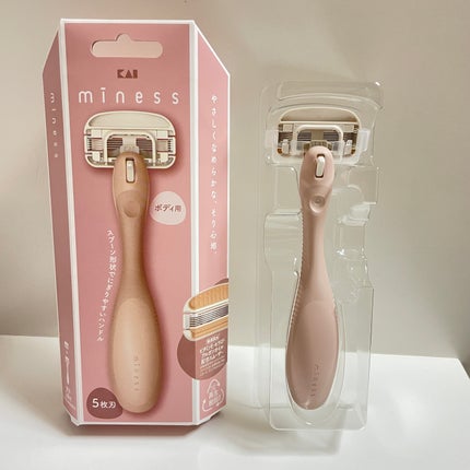 miness ボディ用カミソリ 替刃2個付/貝印/シェーバーを使ったクチコミ(2枚目)