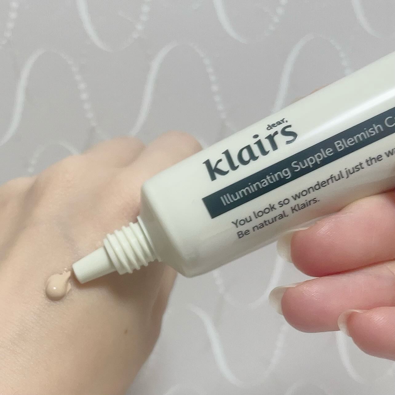 イルミネーティングサプルブレミッシュクリーム(40ml)/Klairs/化粧下地を使ったクチコミ（2枚目）