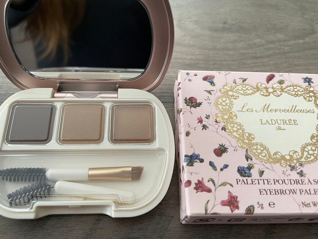 アイブロウ パレット/レ・メルヴェイユーズ ラデュレ/パウダーアイブロウを使ったクチコミ(1枚目)