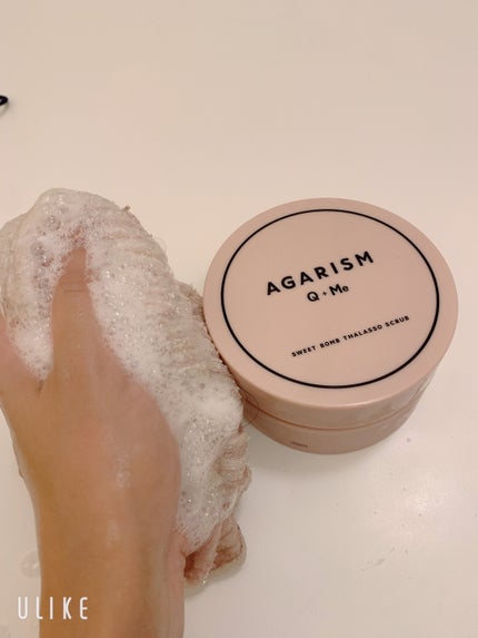 Q+Me スウィート ボム タラソ スクラブ/AGARISM/バスト・ヒップケアを使ったクチコミ(6枚目)