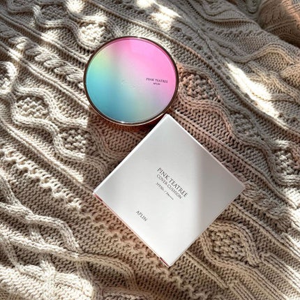 ピンクティーツリーカバークッション/APLIN/クッションファンデーションを使ったクチコミ(2枚目)