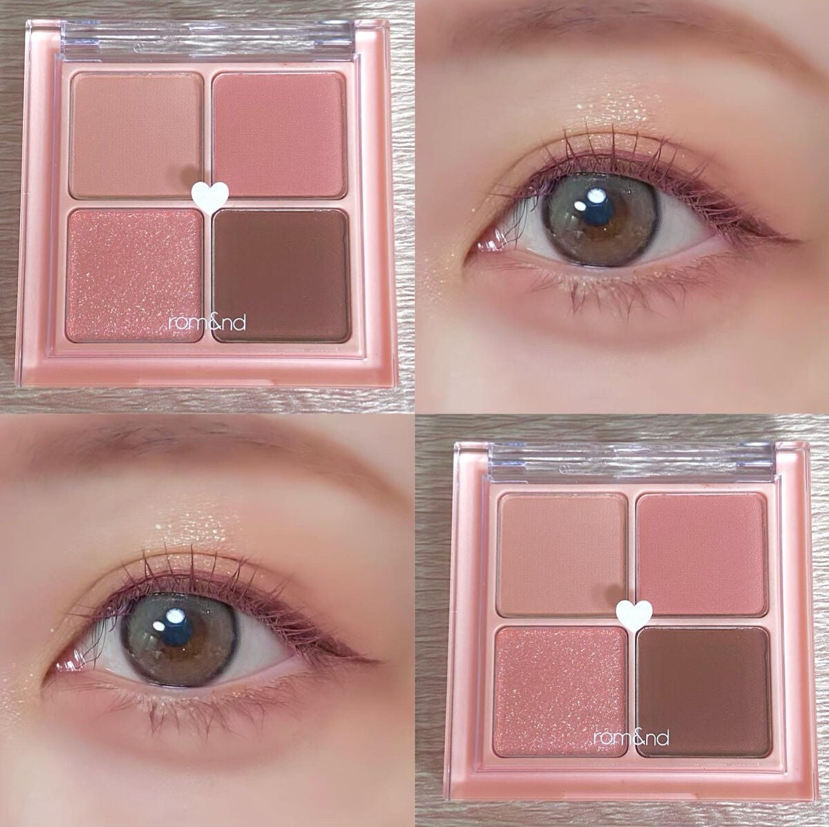 ベターザンアイズ/rom&nd/アイシャドウパレットを使ったクチコミ(1枚目)