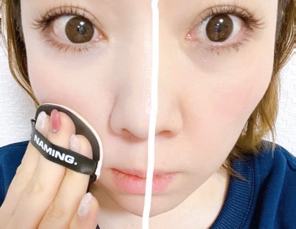 ネーミング フラッフィーパウダーブラッシュ/NAMING./パウダーチークを使ったクチコミ(5枚目)