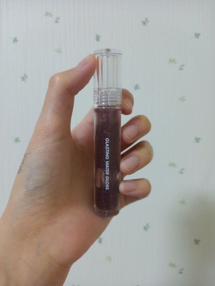 グラスティングウォーターグロス/rom&nd/リップグロスを使ったクチコミ(4枚目)