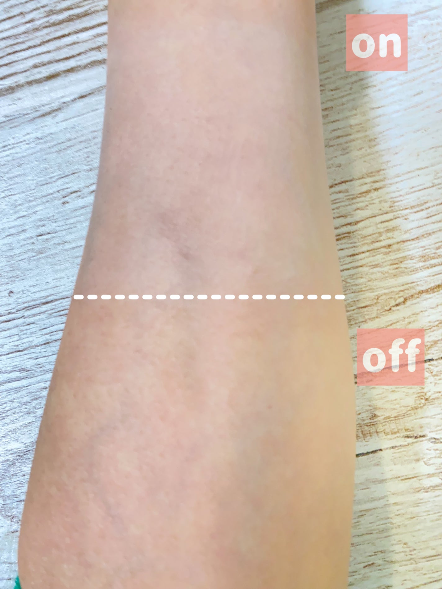 Air Fit Sun Finishing Stick 01 Pure Violet/frebits/日焼け止めスティックを使ったクチコミ(4枚目)