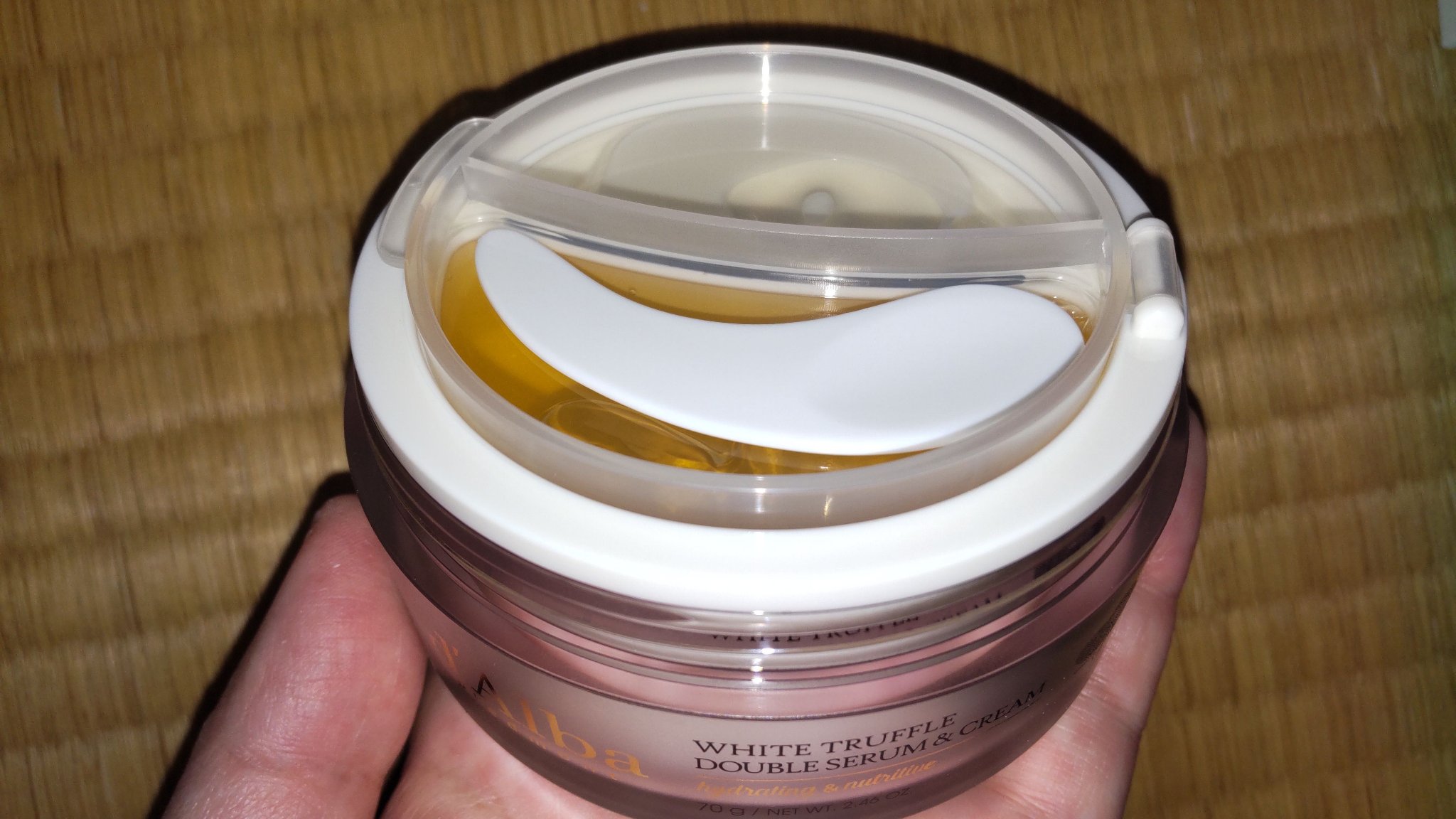 ホワイトトリュフダブルセラムアンドクリーム/ダルバ/フェイスクリームを使ったクチコミ（2枚目）