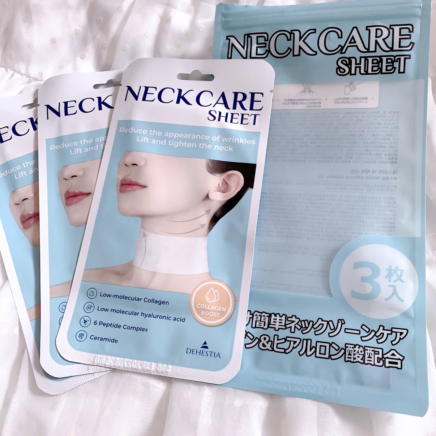 ネックケアシート/DEHESTIA/シートマスク・パックを使ったクチコミ(2枚目)