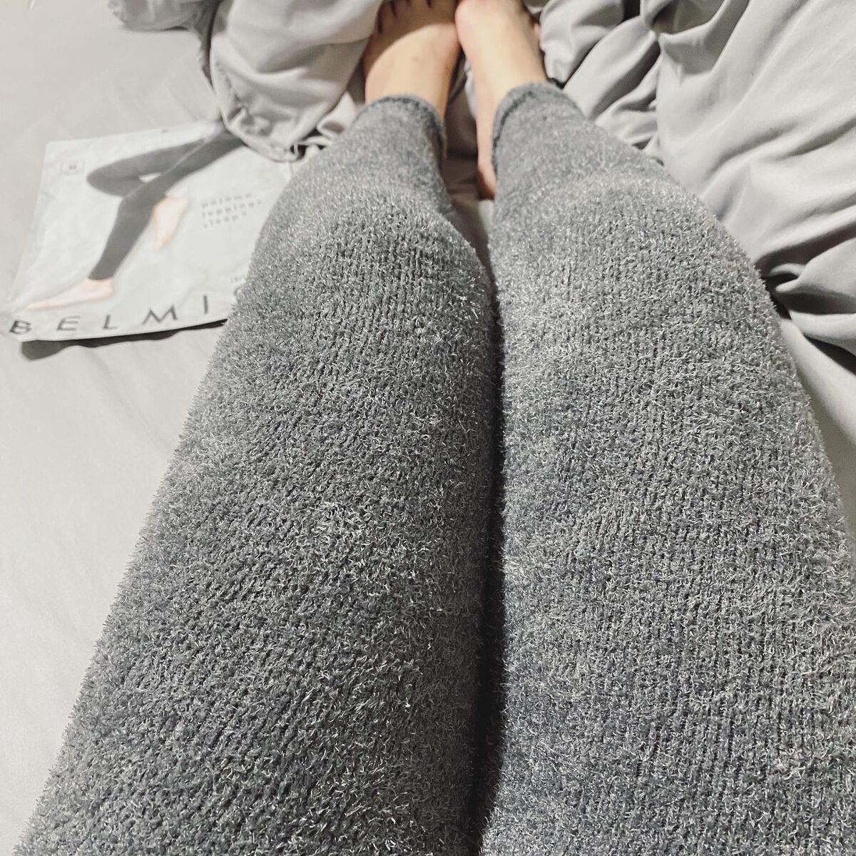 パジャマレギンスsleep+/BELMISE/着圧ソックス・レギンスを使ったクチコミ(3枚目)