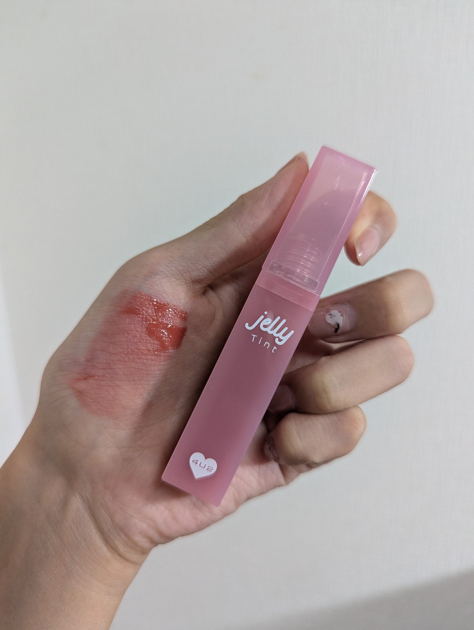 ジェリーティント #01 グミベアー/4U2/リップティントを使ったクチコミ（2枚目）