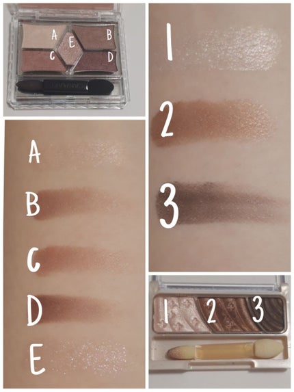 【旧品】パーフェクトスタイリストアイズ/キャンメイク/アイシャドウパレットを使ったクチコミ(2枚目)