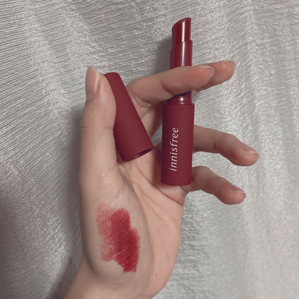 ビビッドコットン スティック/innisfree/口紅を使ったクチコミ(1枚目)