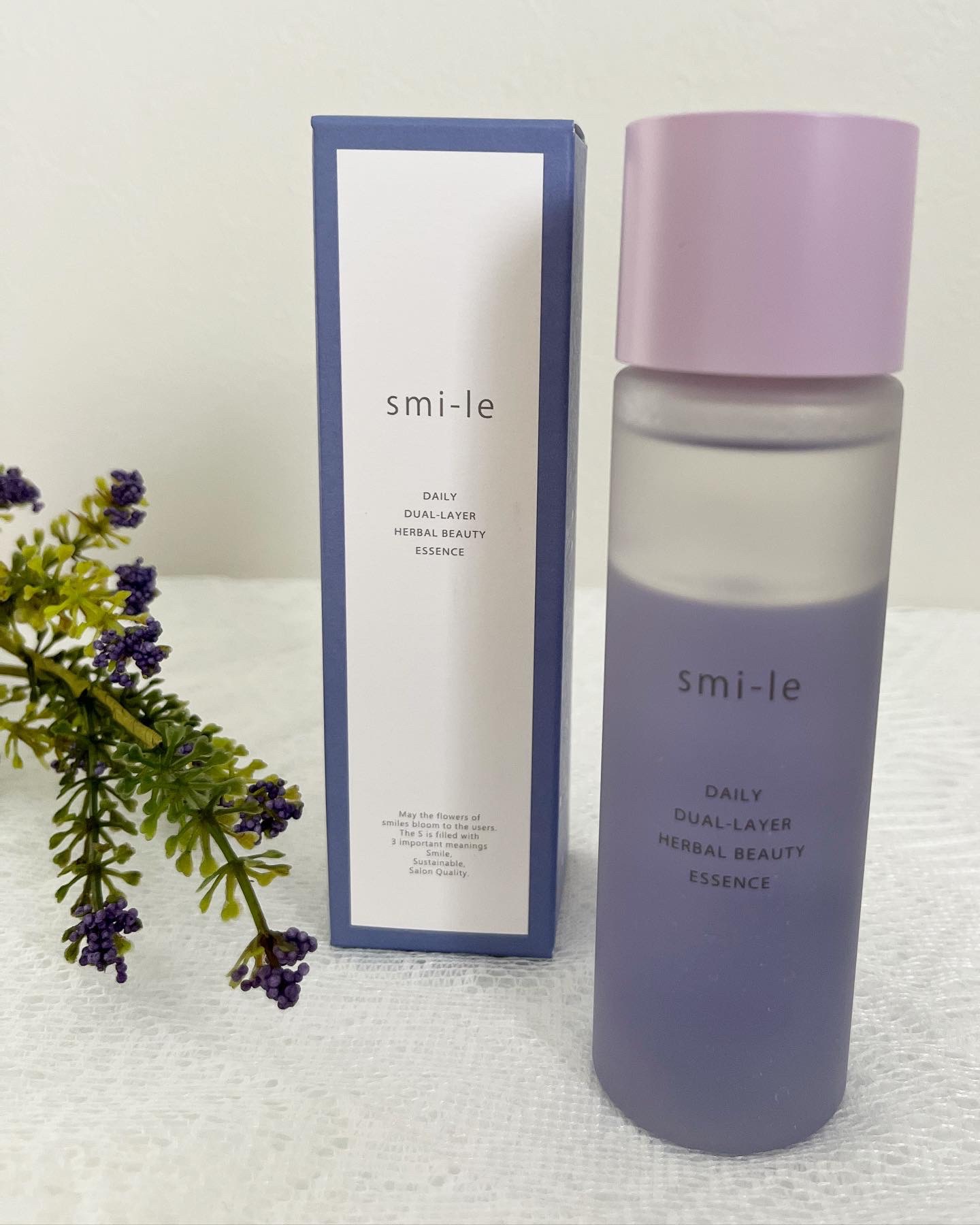 DAILY 2層式ハーバル化粧美容液 /smi-le/オールインワン化粧品を使ったクチコミ（1枚目）