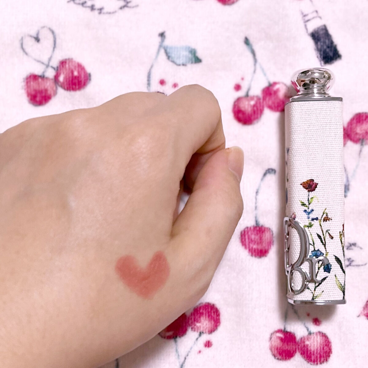 ディオール アディクト リップスティック 1947 ミス ディオール（生産終了）/Dior/口紅を使ったクチコミ（2枚目）