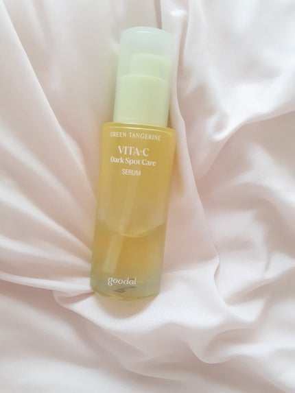 グリーンタンジェリン ビタC ダークスポットケアセラム/goodal/美容液を使ったクチコミ(1枚目)