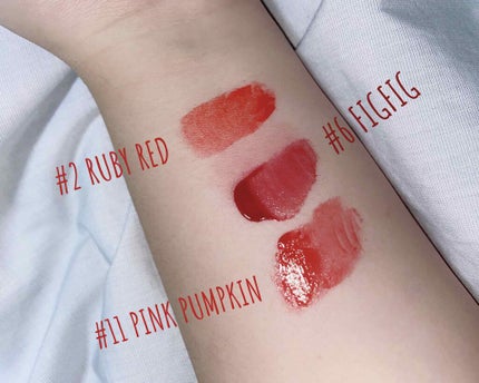 ジューシーラスティングティント/rom&nd/リップティントを使ったクチコミ(2枚目)