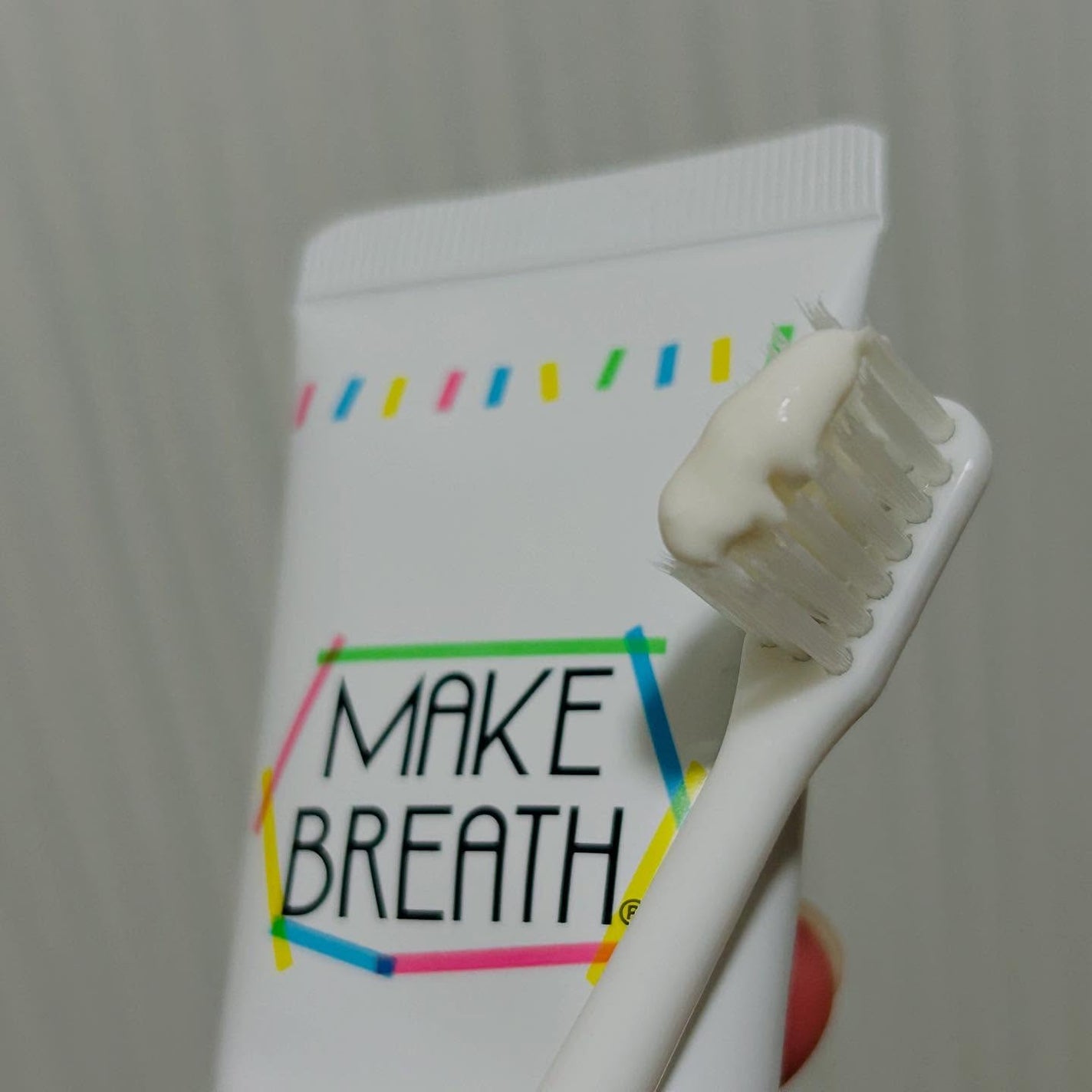 メイクブレス ハミガキ/MAKE BREATH/歯磨き粉を使ったクチコミ(3枚目)