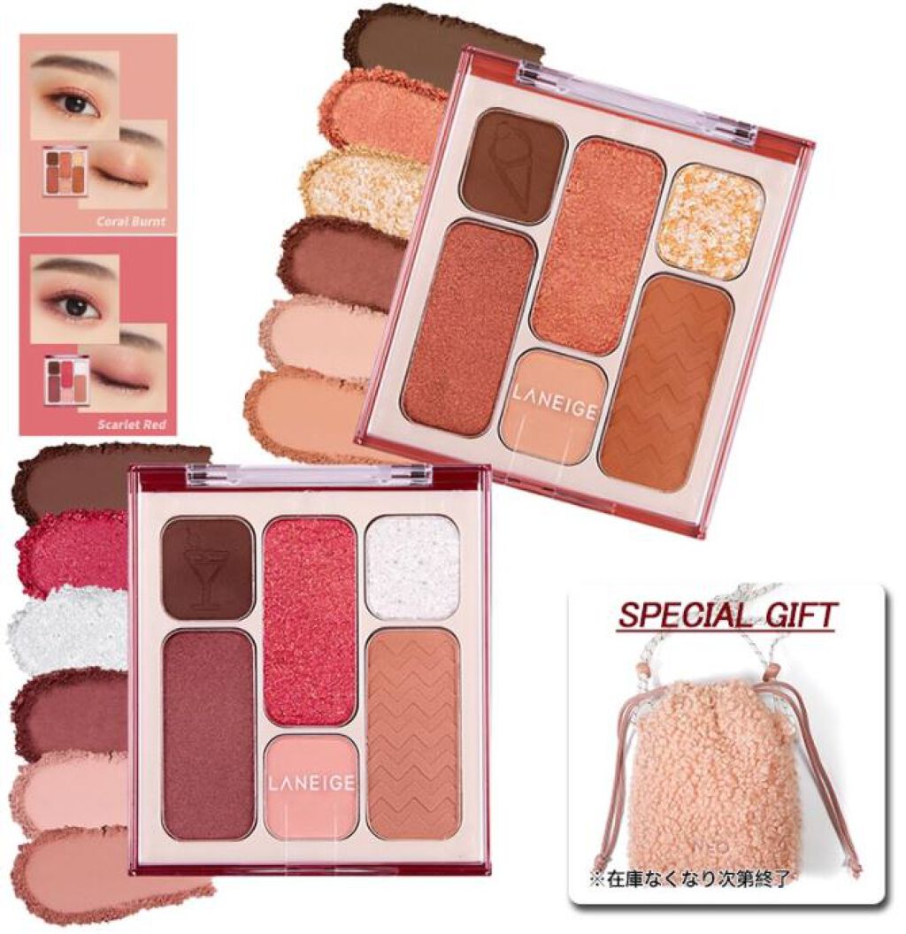 アイパレット#BFFエディション/LANEIGE/アイシャドウパレットを使ったクチコミ（2枚目）