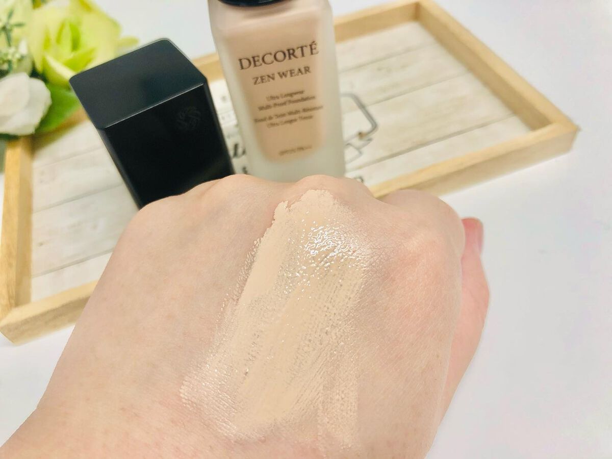 ゼン ウェア フルイド/DECORTÉ/リキッドファンデーションを使ったクチコミ(3枚目)