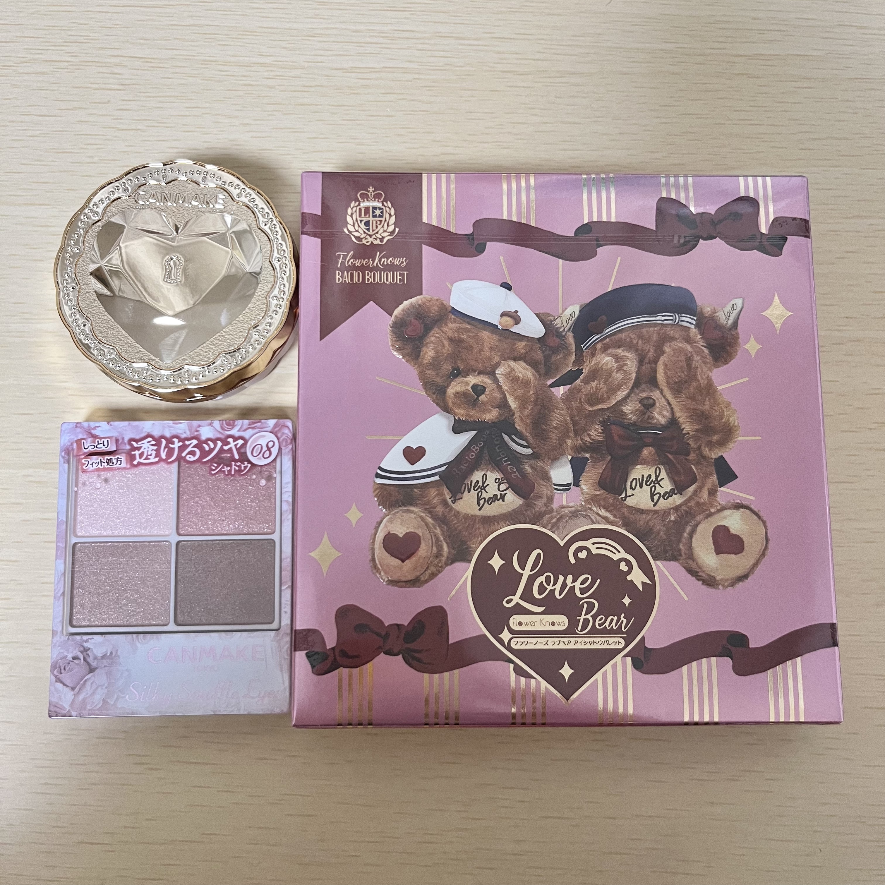 Love Bear 9色 アイシャドウパレット/FlowerKnows/アイシャドウパレットを使ったクチコミ（1枚目）