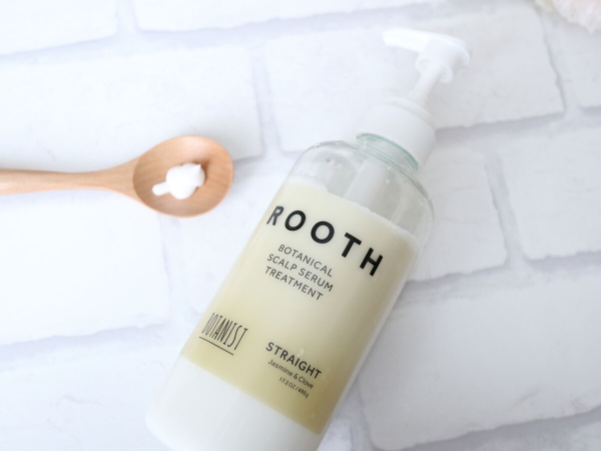 ルース ボタニカルスカルプセラム シャンプー・トリートメント（ストレート）/BOTANIST/市販シャンプーを使ったクチコミ（3枚目）