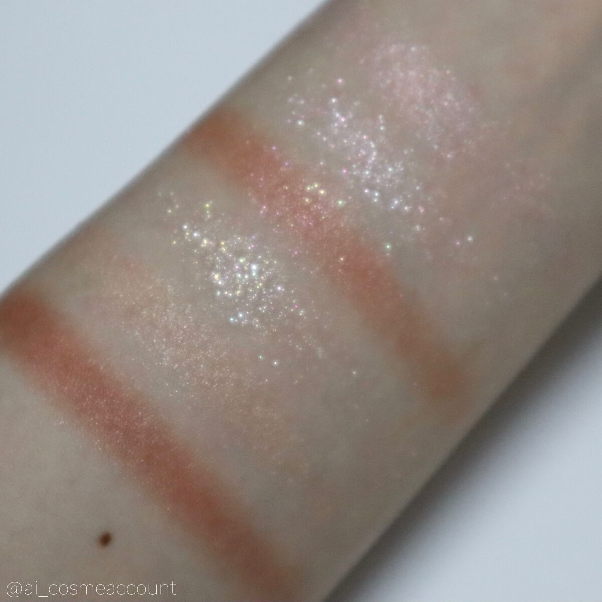 オーラクリエイション #myfavbrown 010 いちごミルク＆ピンクブラウン/BLEND BERRY/アイシャドウパレットを使ったクチコミ（2枚目）