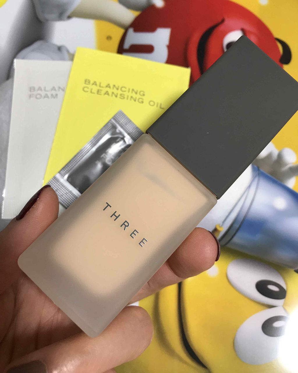 アルティメイトプロテクティブプリスティーン プライマー/THREE/化粧下地を使ったクチコミ（1枚目）