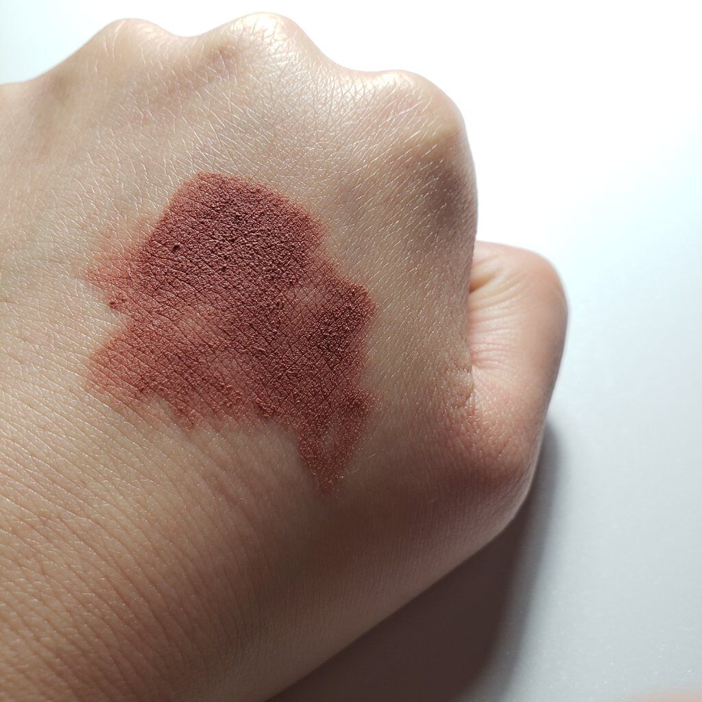 スーパーマットリップ＆チークマッド/INTO U/口紅を使ったクチコミ（2枚目）