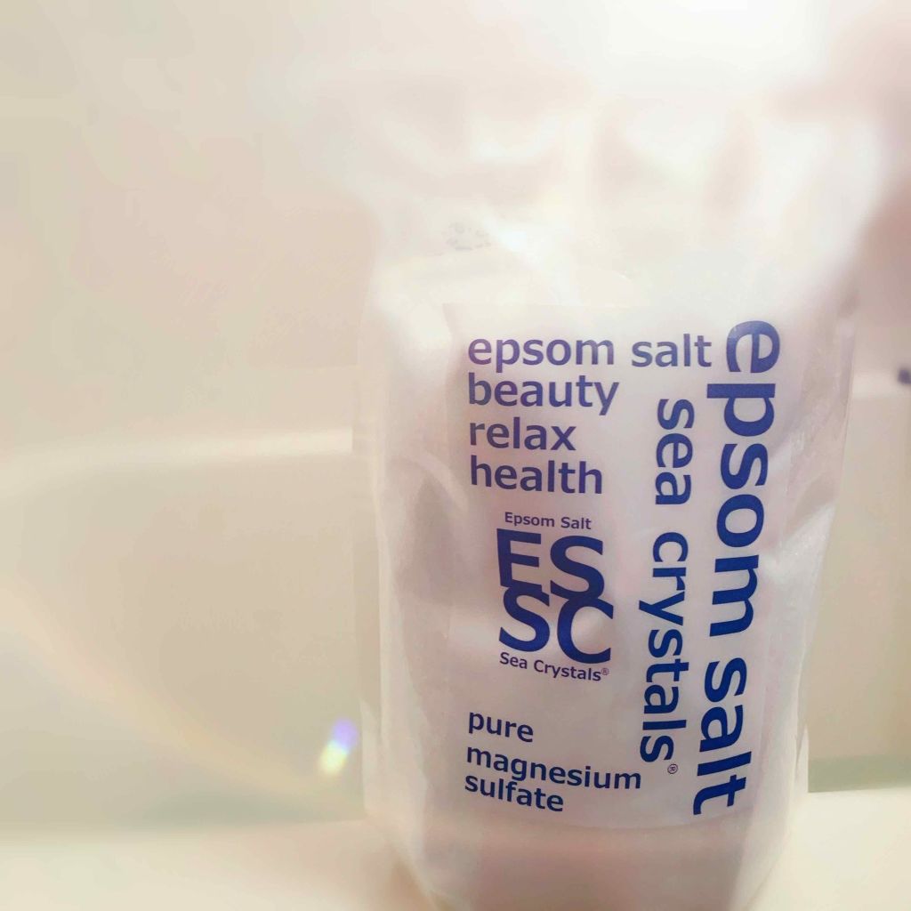 シークリスタルス エプソムソルト オリジナル/sea crystals/無機塩系入浴剤を使ったクチコミ（2枚目）