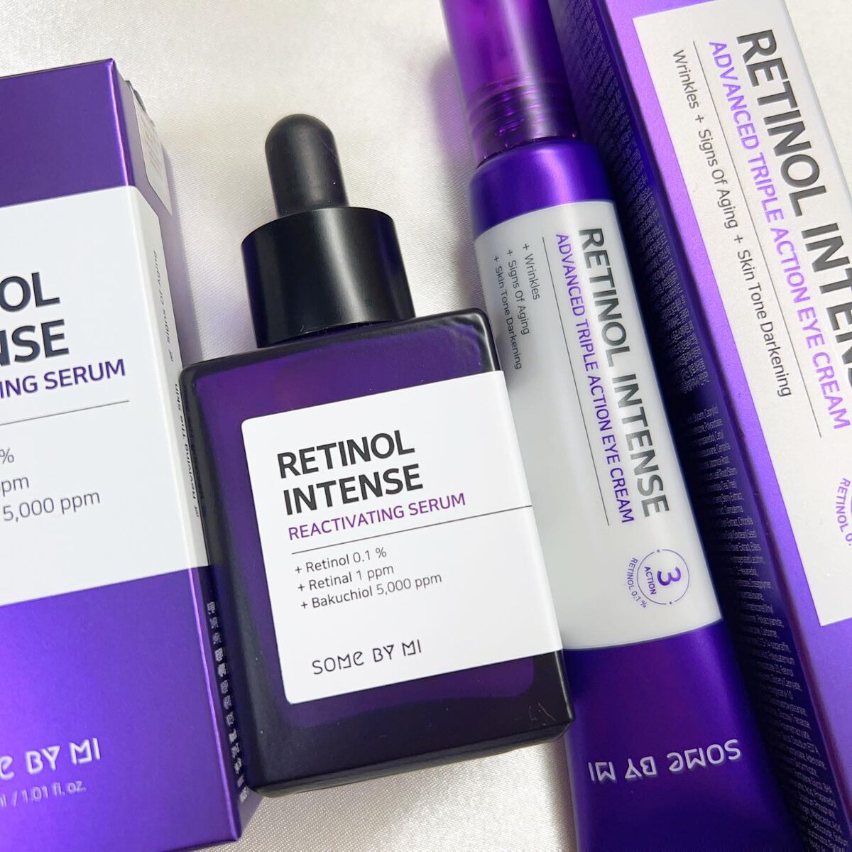 レチノールインテンシブ アドバンスドトリプルアクションアイクリーム/SOME BY MI/アイケア・アイクリームを使ったクチコミ（1枚目）