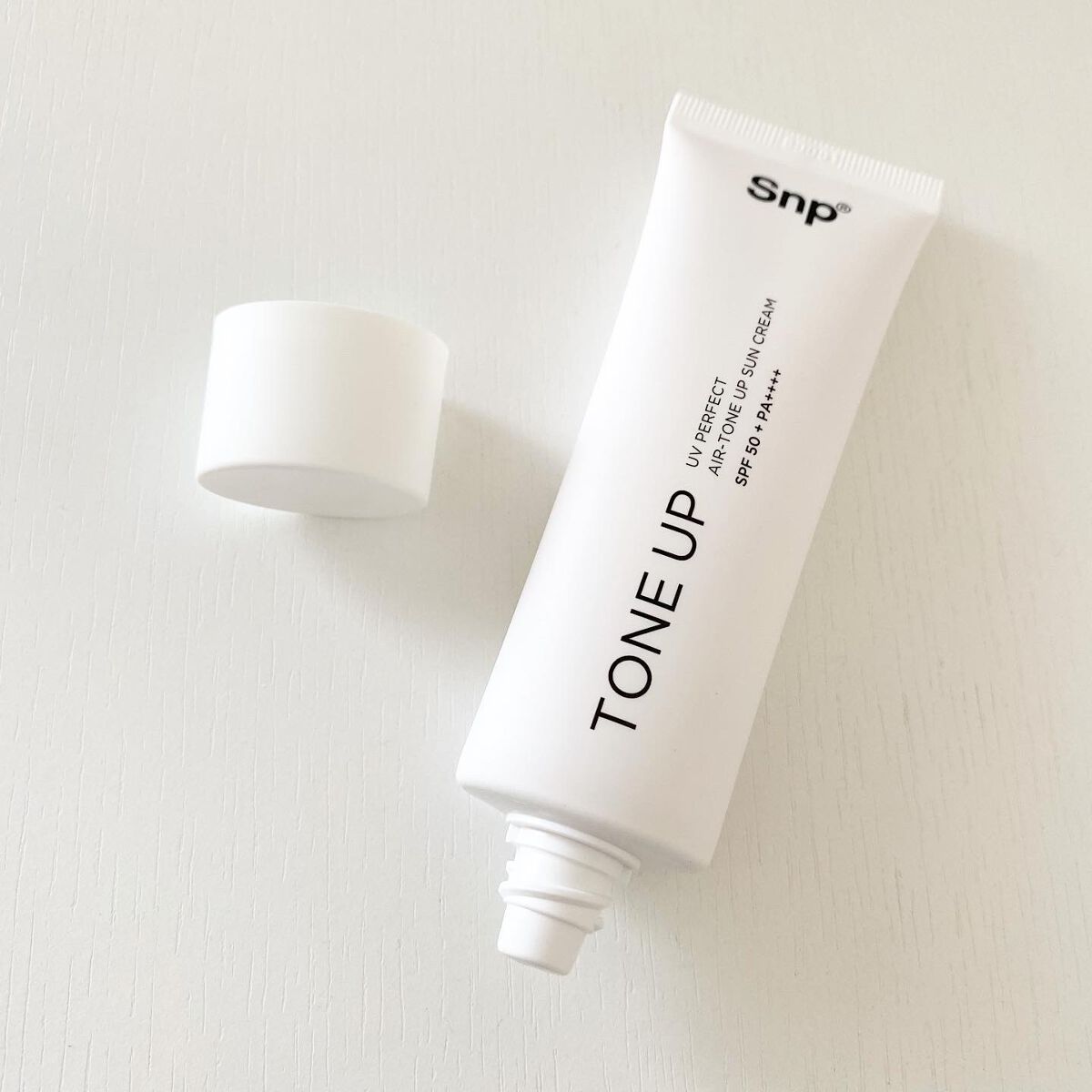 UVパーフェクトエアトーンアップサンクリーム/SNP/日焼け止めクリームを使ったクチコミ（2枚目）
