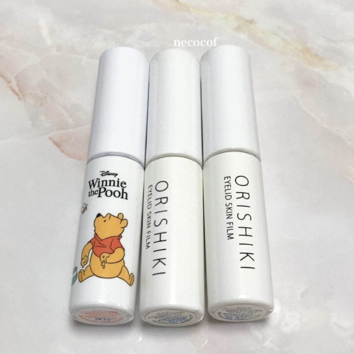 オリシキ アイリッドスキンフィルム		/D-UP/二重まぶた用アイテムを使ったクチコミ（3枚目）