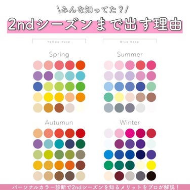 HARU🐰プロが推すブルベ冬コスメ💓 on LIPS 「本日は2ndシーズンまで知るメリットを解説💁🏻‍♀️すでに16..」（1枚目）