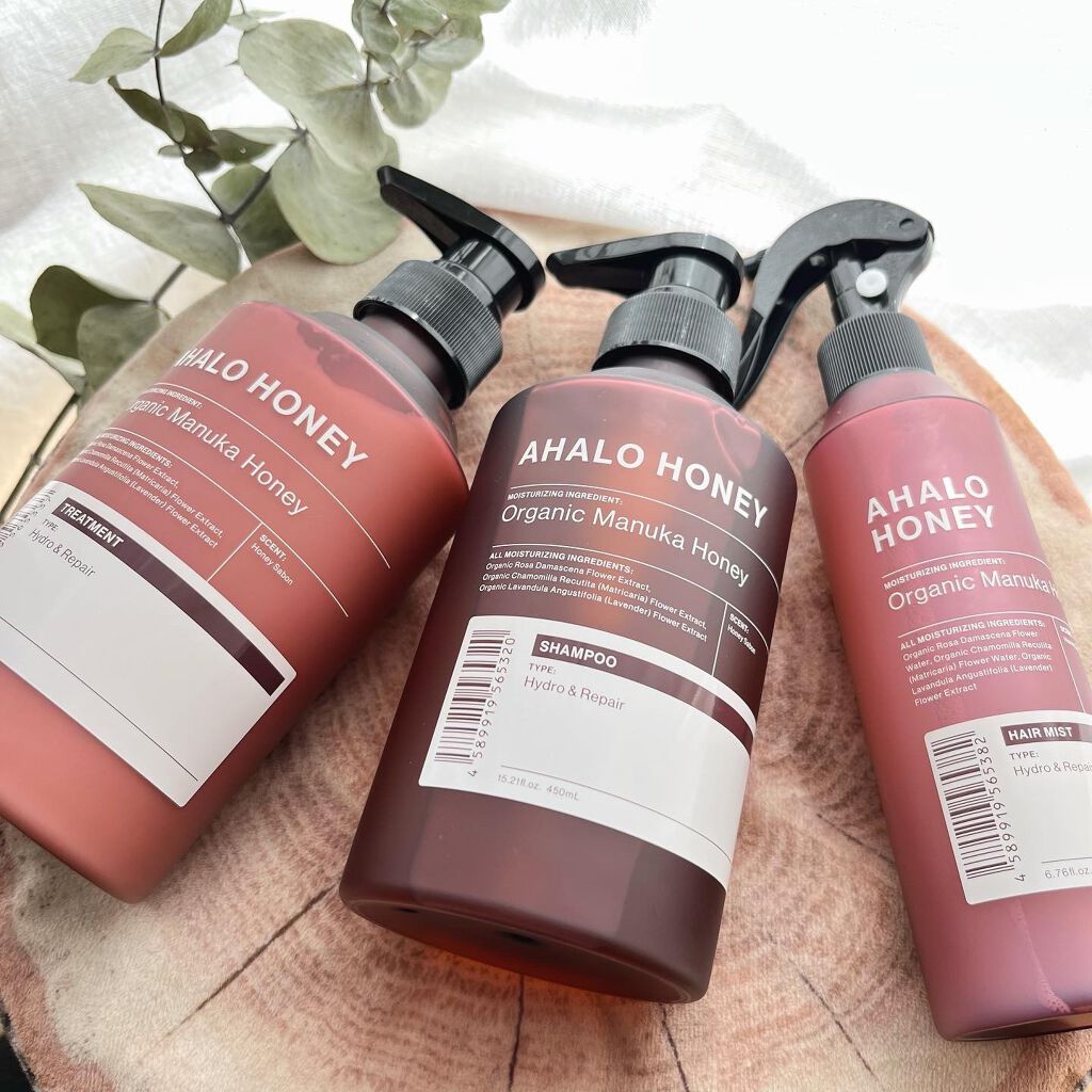 ハイドロ＆リペア ジェントル シャンプー／ヘアトリートメント/AHALO HONEY/市販シャンプーを使ったクチコミ（1枚目）